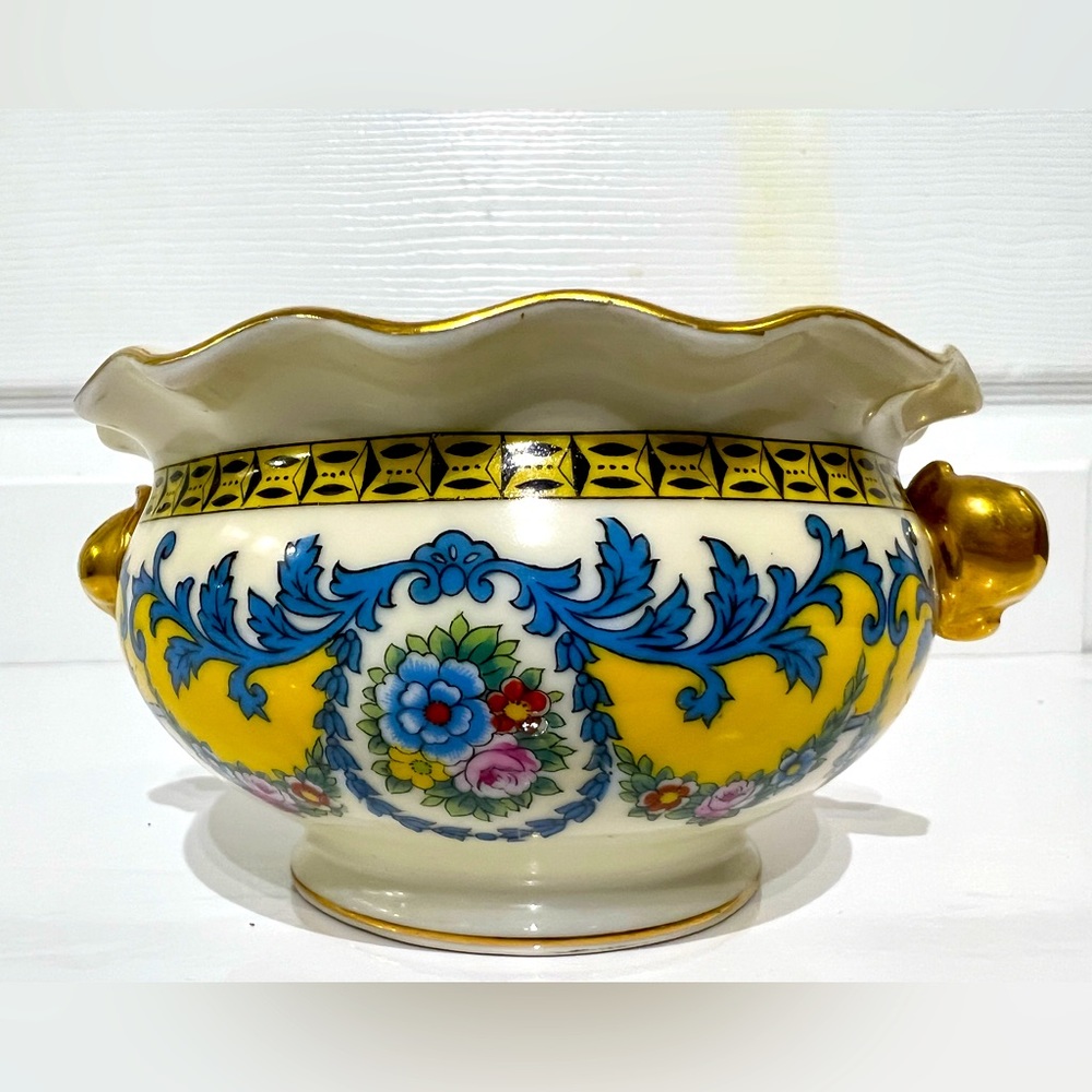 Vintage Noritake Hand painted Candy Dish